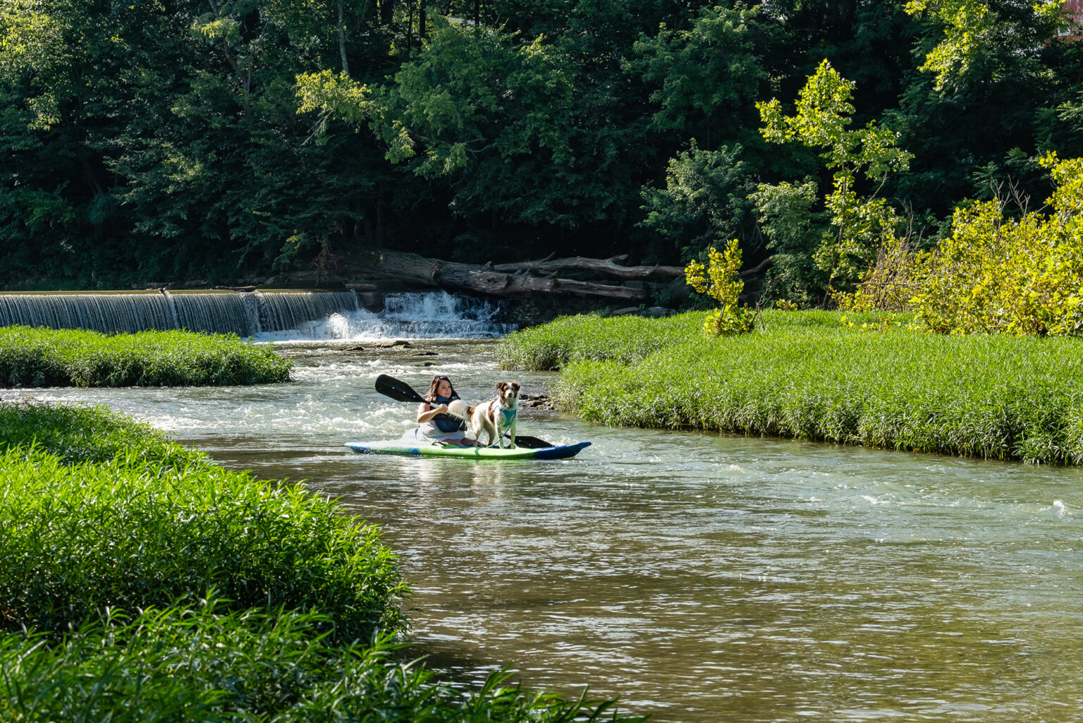 Indian Creek Walking Trail - Corydon, Indiana