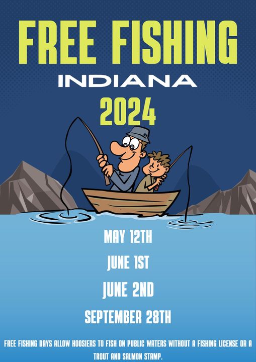 Indiana Free Fishing Day 2024 - Corydon, Indiana
