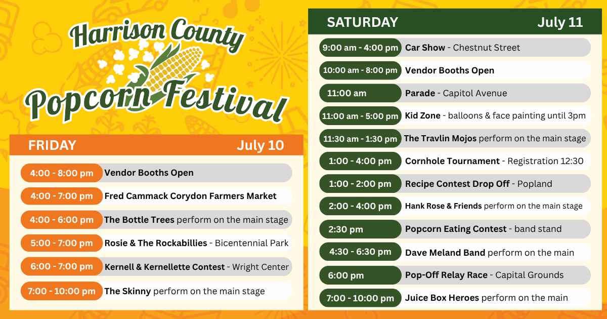 Festival Schedule